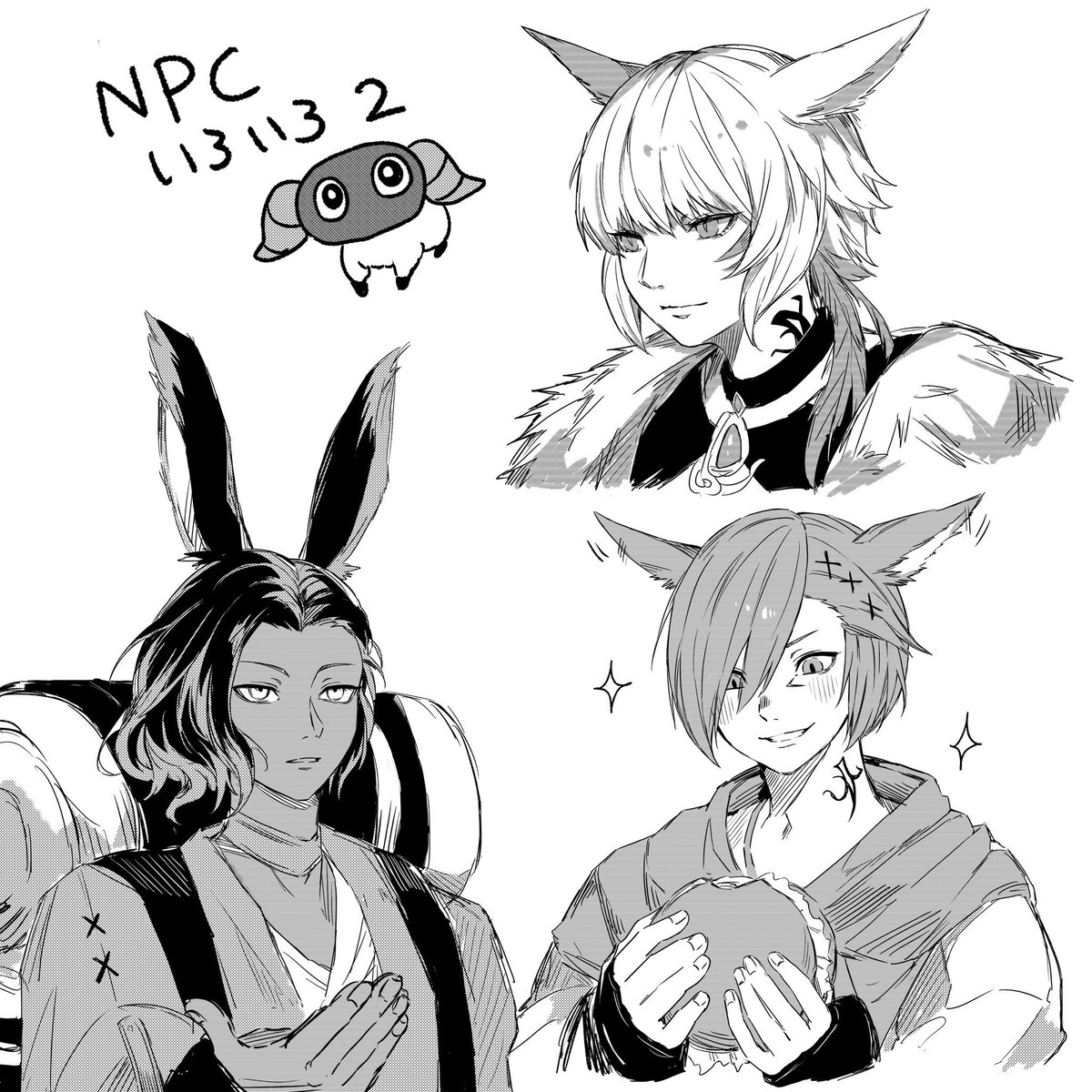 Selala_hades's tweet photo. NPCまとめ。 https://t.co/QInIzewkPs