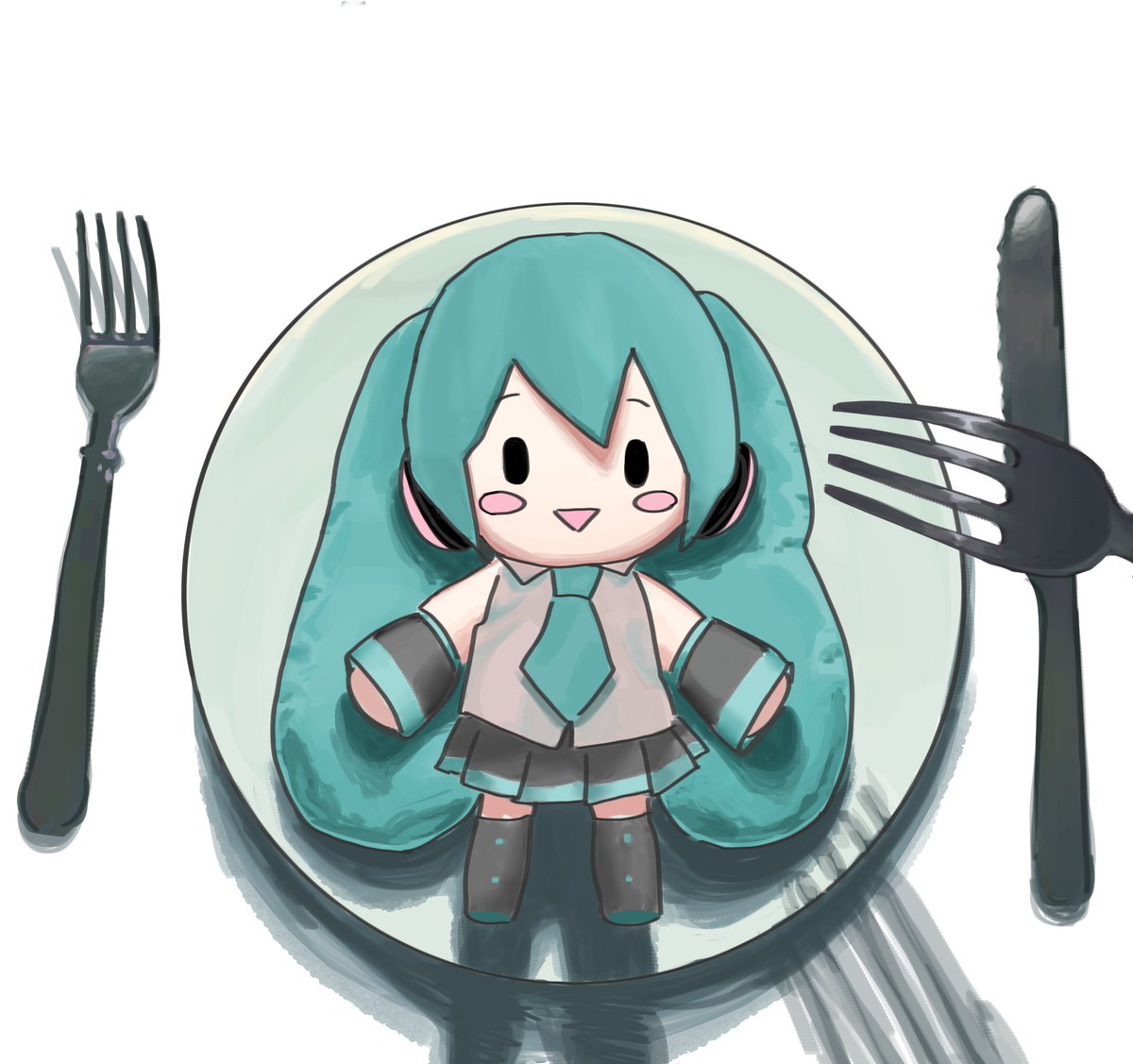 mayo_277's tweet photo. Miku doodle
#illustrationㅤ 
#初音ミク https://t.co/ca7NuC7VXX