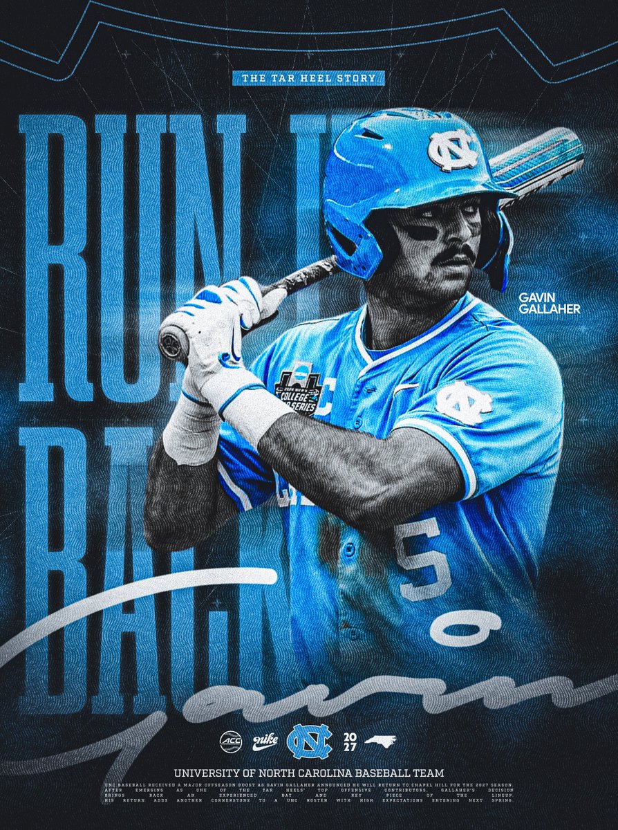 tarheelstory's tweet photo. Gavin is back ‼️ https://t.co/J2ByRiWNWo