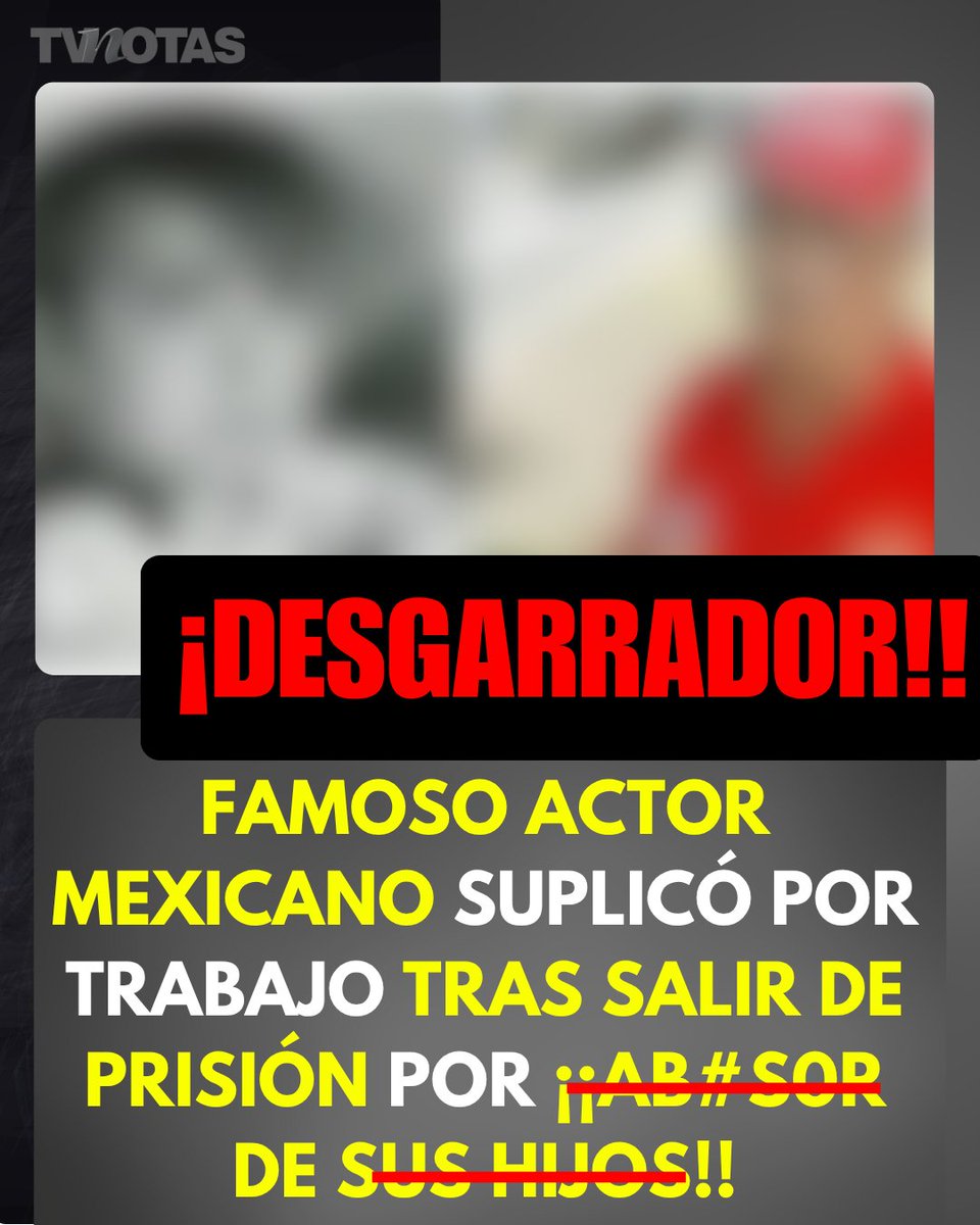 TVNotasmx's tweet photo. ¡¡RUEGA POR UNA OPORTUNIDAD!! https://t.co/O1yI6jYymH
Cobertura Informativa https://t.co/Xxx0Dh14O8