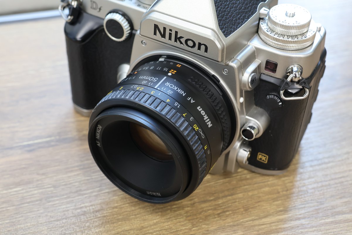 fujiyacamera's tweet photo. なんと！Nikon「AI AF Nikkor 50mm f/1.8D」（新品）が入荷しました😳
https://t.co/gCaHvjehgk https://t.co/PLzj4BrUME