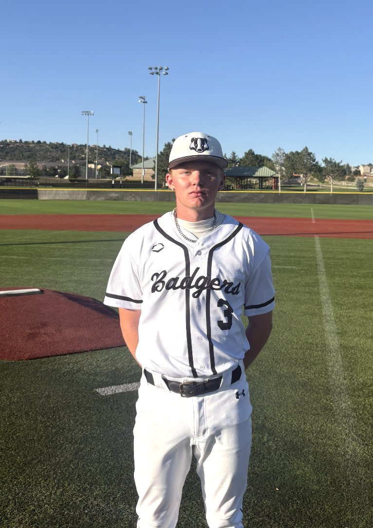 FiveToolCO's tweet photo. F: Berthoud Badgers 16U 10, Peak Baseball Gum 0 
PoG: Eli Richardson 2-2, RBI, 3R https://t.co/3ZW3PC776B