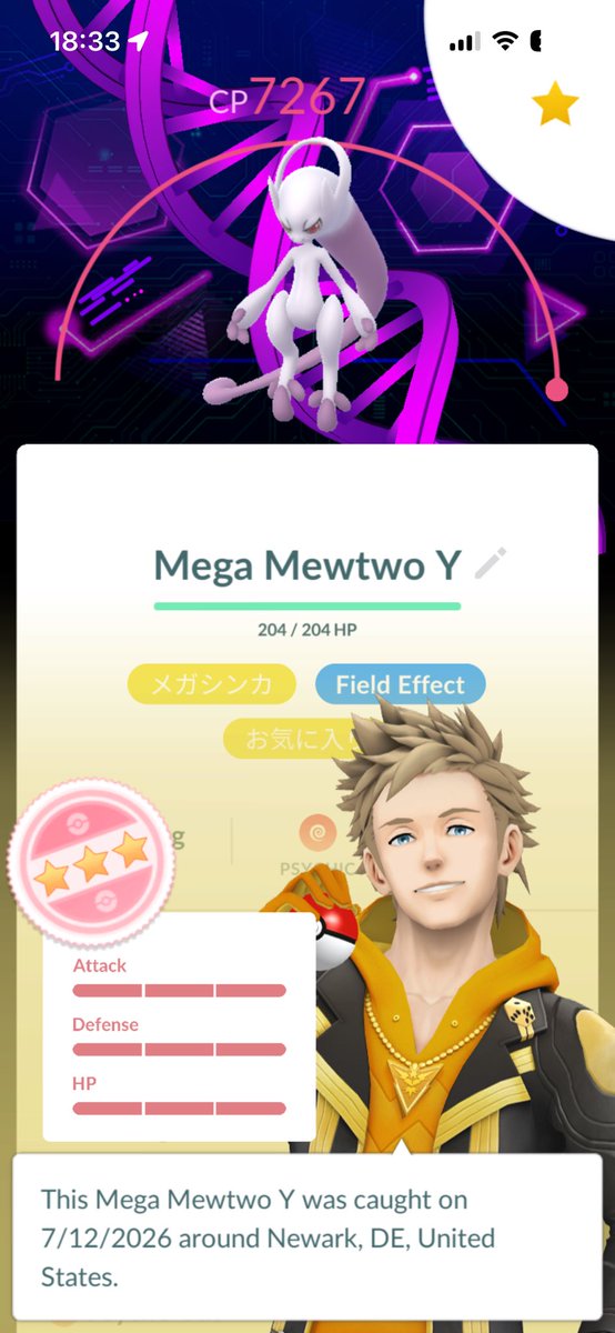 MattariGoUS's tweet photo. ゴーフェスシカゴとグローバルお疲れ様でした！

合計400レイド前後めちゃくちゃ楽しめました☺️
上振れまくり🤣

①ミュウツー
100% ×3（シカゴ背景、遺伝子背景）
色100% x1

➁レックウザ
100% x3
色100% x1（キラ）

③オリジンディアルガ
100% x1（キラ）

#ポケモンGO
#ポケモンGO10周年 https://t.co/xCdKBXM4xi