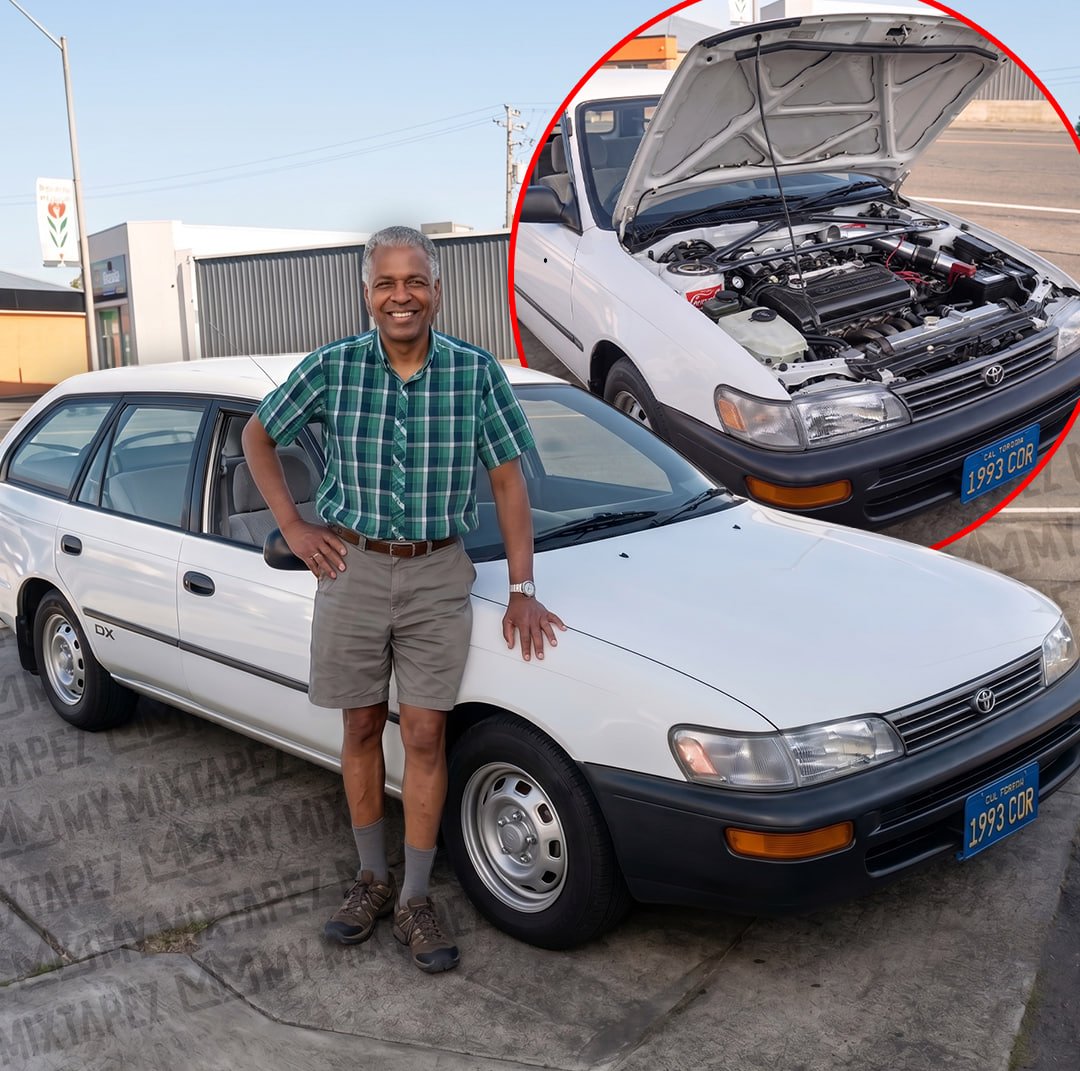 VoxLiberdade's tweet photo. Homem diz que seu Toyota Corolla de 1993 ultrapassou uma marca de 1,9 milhão de km com o motor e a transmissão originais. https://t.co/ggvQYWKnFK