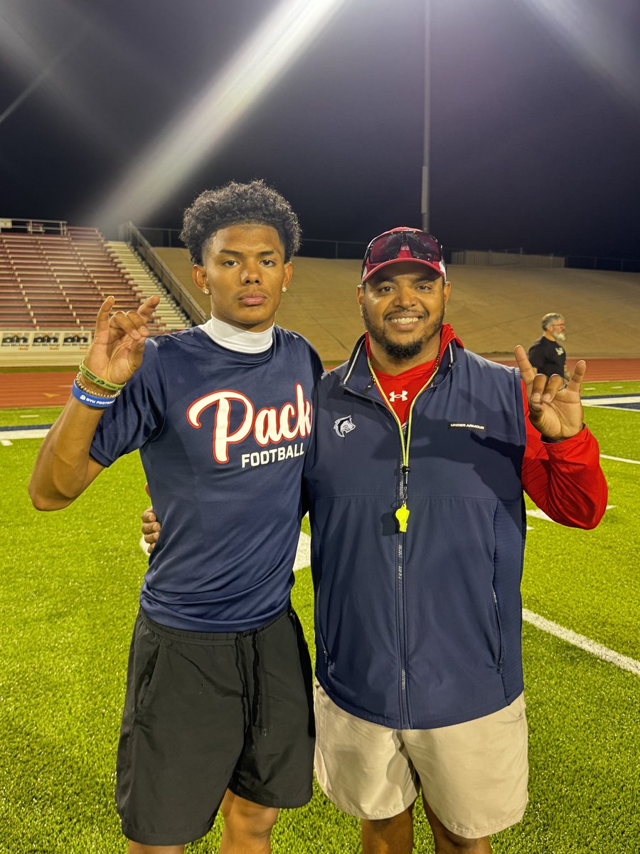 TraesonHerman's tweet photo. Thank you Coach @kellen_curtis and Coach @Coach_TPearson for the camp invite. Grateful to come out and be able to showcase my talent and compete! https://t.co/7PdMymJBEh
