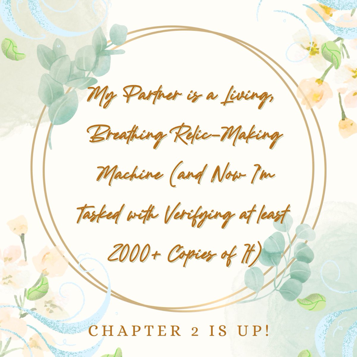 lurkingredpanda's tweet photo. My Partner is a Living, Breathing Relic-Making Machine (and Now I’m Tasked with Verifying at least 2000+ Copies of It) Ch 2 is up~

And things sure are getting interesting around here~🤭

(Now that Xiao is introduced to Diluc's Barbatos' Breath stash 🍃) https://t.co/bORwrvn5rs