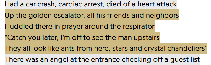 Golden_Pig64's tweet photo. does everyone genuinely just plug their ears and go "LALALA" when this verse gets sung or something https://t.co/5WPjzxXMya