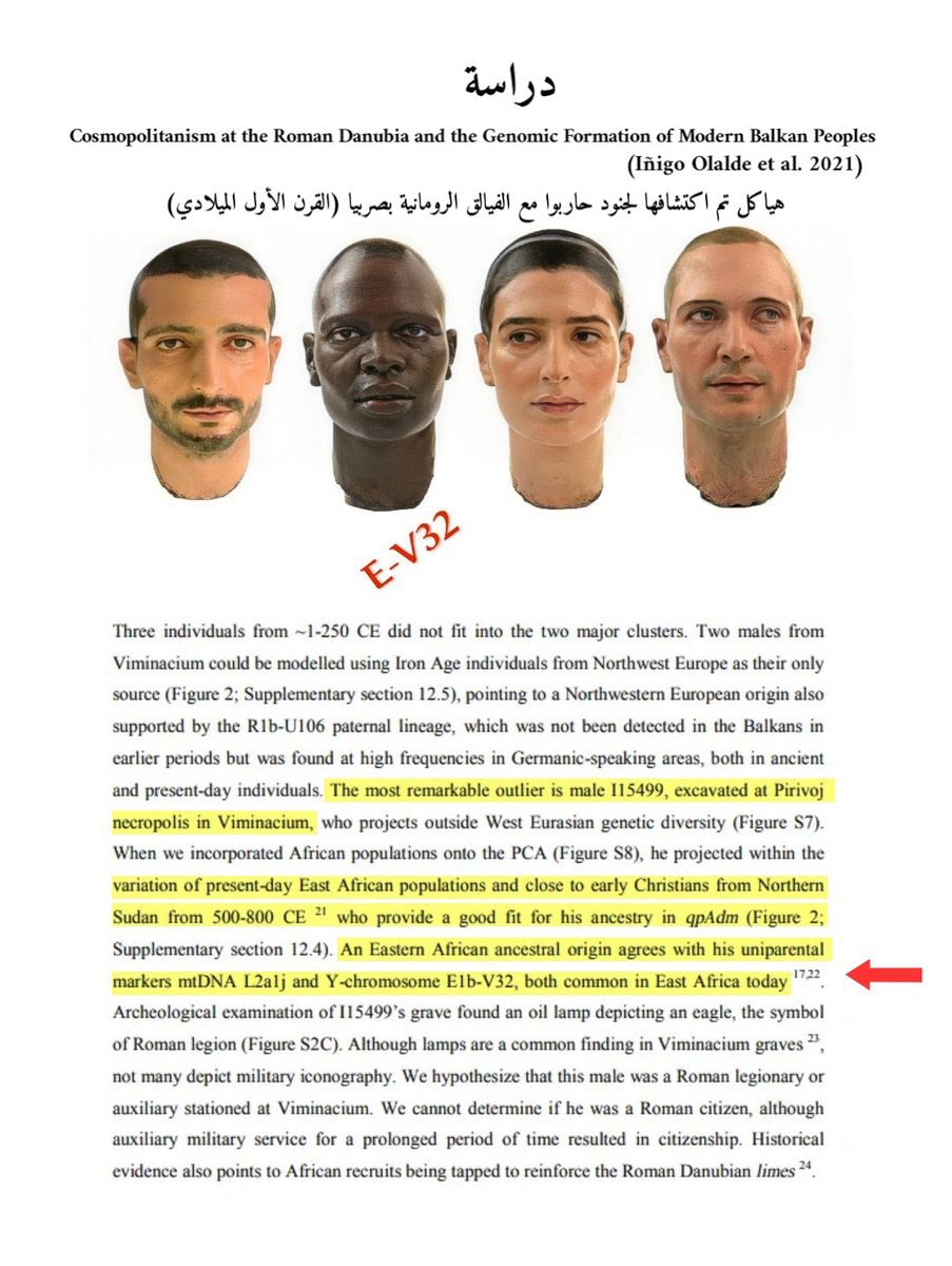 NabateanJ1's tweet photo. الدراسة العلمية الضخمة التي كشفت عن رفات هذا الشخص نُشرت في أواخر عام 2023 بمجلة Cell المرموقة تحت عنوان:
"A genetic history of the Balkans from Roman frontier to Slavic migrations"
(التاريخ الجيني لمنطقة البلقان من الحدود الرومانية إلى الهجرات السلافية).
هنا تفاصيل شكل العينة ونتائج الدراسة:

A Genetic History of the Balkans from Roman Frontier to Slavic Migrations - PMC https://t.co/UZ1zSdTw8S