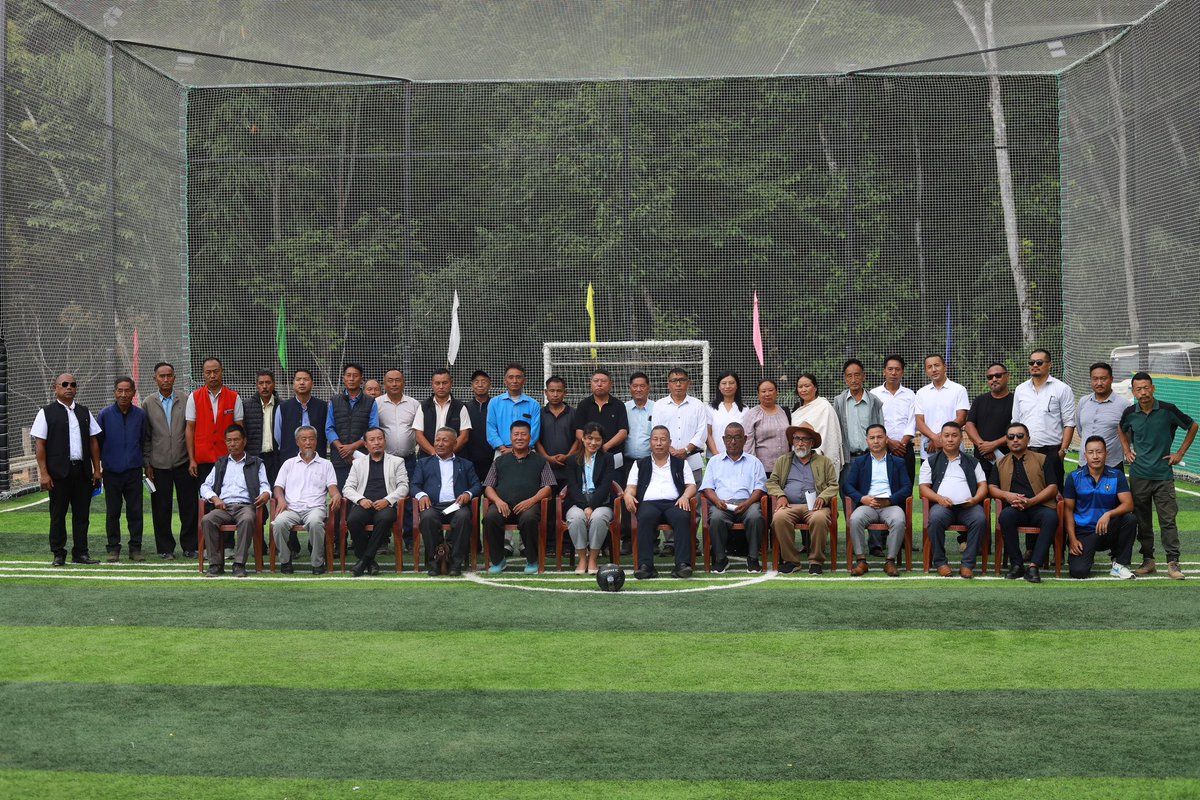 KudechoK's tweet photo. Happy to inaugurate and dedicate the Futsal Court at Chetheba funded under the LADF - iconic project. 

The constituency is now blessed with two Futsal Court with one inaugurated by Dr. Neiphiu Rio HCM for Chozuba town on 3rd July 2026. @CmoNagaland @MyGovNagaland @DYRS_Nagaland https://t.co/abOtrHYW5r