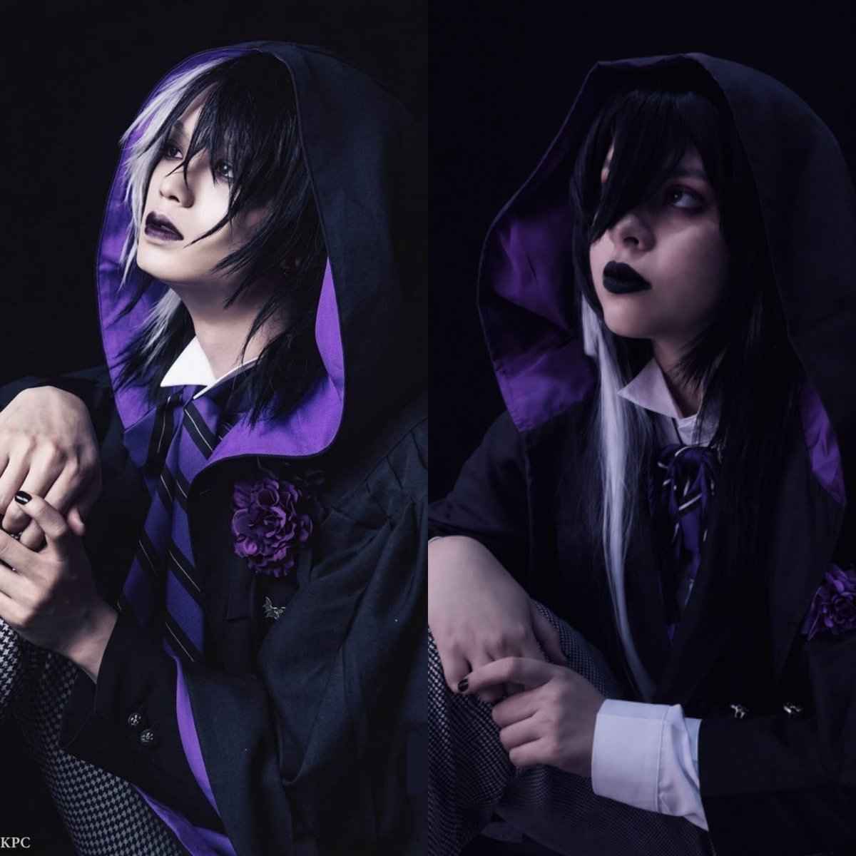 jiminuida's tweet photo. Meu cosplay de Gregory Violet para o Sana pt 2! 💜🪻✨️
#Gregoryviolet #SanaFortaleza #Blackbutler #後藤大 https://t.co/WpGGYiXn5h