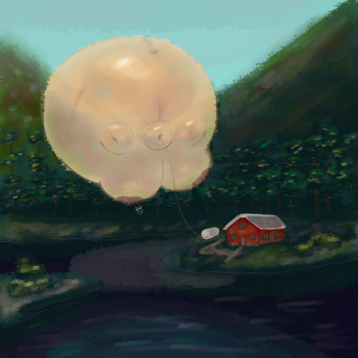 Weirdsnowsphere's tweet photo. Lake balloon

I'm still experimenting and trying to figure out things in digital painting https://t.co/F9cVV7T1QP