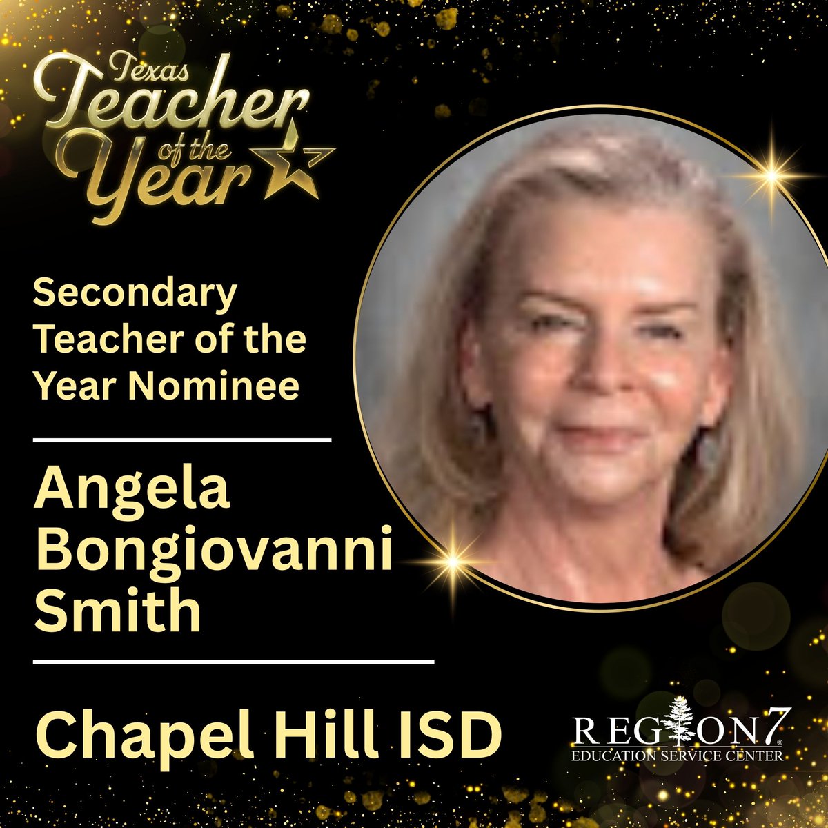 Region7ESC's tweet photo. 🌟 Up next, we're proud to spotlight our Teacher of the Year nominees from Chapel Hill ISD!

🍎 Elementary: Emily Greer
📚 Secondary: Angela Bongiovanni Smith

Congratulations! 🎉

#Region7ESC #TeacherOfTheYear https://t.co/GLINdpYi11