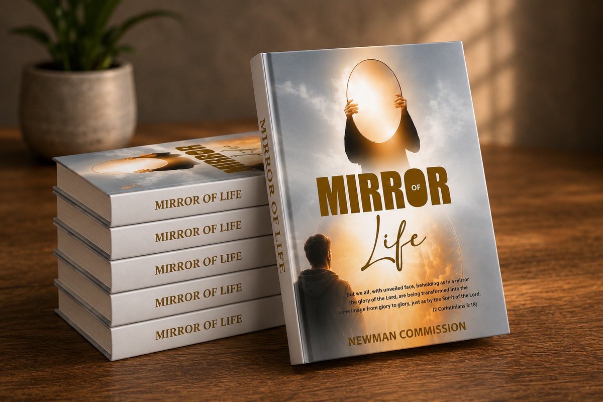 newmancom_nc's tweet photo. Your next breakthrough could begin with one book. The Mirror of Life, published by Newman Commission, is an inspiring, God-breathed guide filled with wisdom, profound teachings, life lessons from great figures, and deep spiritual revelations designed to transform your life. https://t.co/AlqSWEqnvM