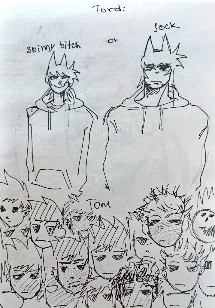 q0w0k's tweet photo. I love that every eddsworld artist has their own vision for Tom https://t.co/FqL5kjhiBt