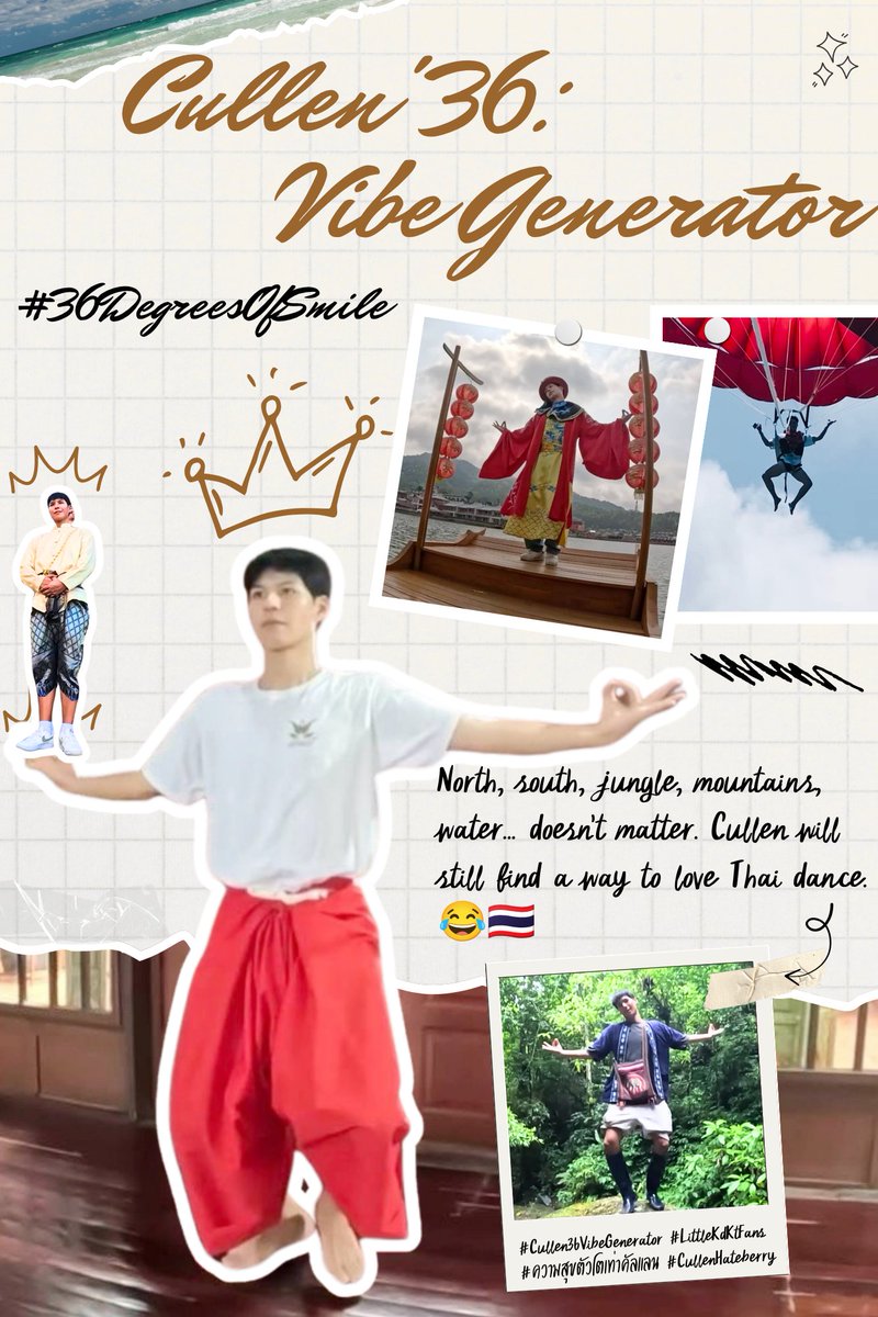 littlekdktfans's tweet photo. #เรื่องเล่า36DegreesOfSmile 🌈

Day 6 | รำไทยเก่งแล้ว

จำได้ว่าตอนคัลแลนเริ่มเรียนรำไทย หลายคนรวมถึงเราก็รู้สึกเซอร์ไพรส์ เพราะเป็นสิ่งที่ไม่คิดว่าจะได้เห็น
แต่ยิ่งเวลาผ่านไปยิ่งรู้ว่าคัลแลนไม่ได้เรียนเพราะอยากลองแค่ครั้งเดียว

คัลแลนเคยเล่าว่าหลังจากเรียน ก็กลับไปฝึกรำต่อหน้ากระจก เรื่องเล็กๆ แบบนี้แหละที่ทำให้ประทับใจ เพราะเขาไม่เคยหยุดอยู่แค่ในห้องเรียน

หลังเรียนรำวันนั้น พวกเราก็มักจะเห็นคัลแลนรำไทยในหลายโอกาส ทั้งระหว่างทริปท่องเที่ยว บนเวทีอีเวนต์ หรือแม้แต่ตอนถ่ายรูปเล่น ๆ ก็ยังแอบมีท่ารำไทยให้เห็น จนอดยิ้มตามไม่ได้

มันทำให้รู้สึกว่า…
รำไทยไม่ได้เป็นแค่สิ่งที่เขา “เคยเรียน”

แต่มันกลายเป็นสิ่งที่เขาสนุกที่จะเรียนรู้ และหยิบมาใช้ในหลายๆ โอกาส

พอมองย้อนกลับไป
จากวันแรกที่ยังดูเก้ๆ กังๆ
จนวันนี้ที่รำได้สวยขึ้น มั่นใจขึ้น และได้ขึ้นแสดงต่อหน้าผู้คนมากมาย

บางครั้ง…
สิ่งที่ทำให้เราชื่นชมใครสักคน
ไม่ใช่เพราะเขาทำได้ตั้งแต่แรก
แต่เป็นเพราะเราได้เห็นทุกก้าวของความพยายาม

คัลแลนทำให้เราเห็นว่า
ไม่ว่าจะเริ่มต้นจากศูนย์ หรือไม่เคยมีพื้นฐานมาก่อน ถ้าตั้งใจเรียนรู้จริง ๆ
เราก็สามารถเติบโต และทำสิ่งนั้นได้ดีขึ้นเรื่อยๆ

วันนี้คัลแลนรำไทยได้สวยขึ้นมาก
และเราเชื่อว่า…
สิ่งที่งดงามที่สุด อาจไม่ใช่ท่ารำ
แต่คือความตั้งใจที่อยู่เบื้องหลังทุกก้าวของการฝึกฝน ซึ่งทำให้เราเห็นการเติบโตของคัลแลนมาตลอด

ขอให้คัลแลนมีความสุขกับการรำไทย
ไปอีกนานๆนะ 🩵

....สวัสดีเช้าวันจันทร์ เริ่มต้นวันทำงานด้วยอเมริกาโน่เย็นสักแก้วนะคะ 😊

---------------------------
👉 ทุกการบริจาค ขอความกรุณาลงทะเบียนเพื่ออัพเดตยอดบริจาค และสามารถลงทะเบียนรับของที่ระลึก สำหรับทุกยอดบริจาครวม ตั้งแต่ 179 บาทขึ้นไป กับ
Cullen'36 Vibe Generator :
https://t.co/AO5uk1YpRU

💞ร่วมสร้างพลังบวก สู่พลังใจเพื่อชีวิตที่สดใสขึ้นได้ถึงวันที่ 7 กันยายน 2569 :
https://t.co/A1JBEc9Y4S
---------------------------
#36DegreesOfSmile
#Cullen36VibeGenerator
#CullenHateberry
#คัลแลน
#ความสุขตัวโตเท่าคัลแลน