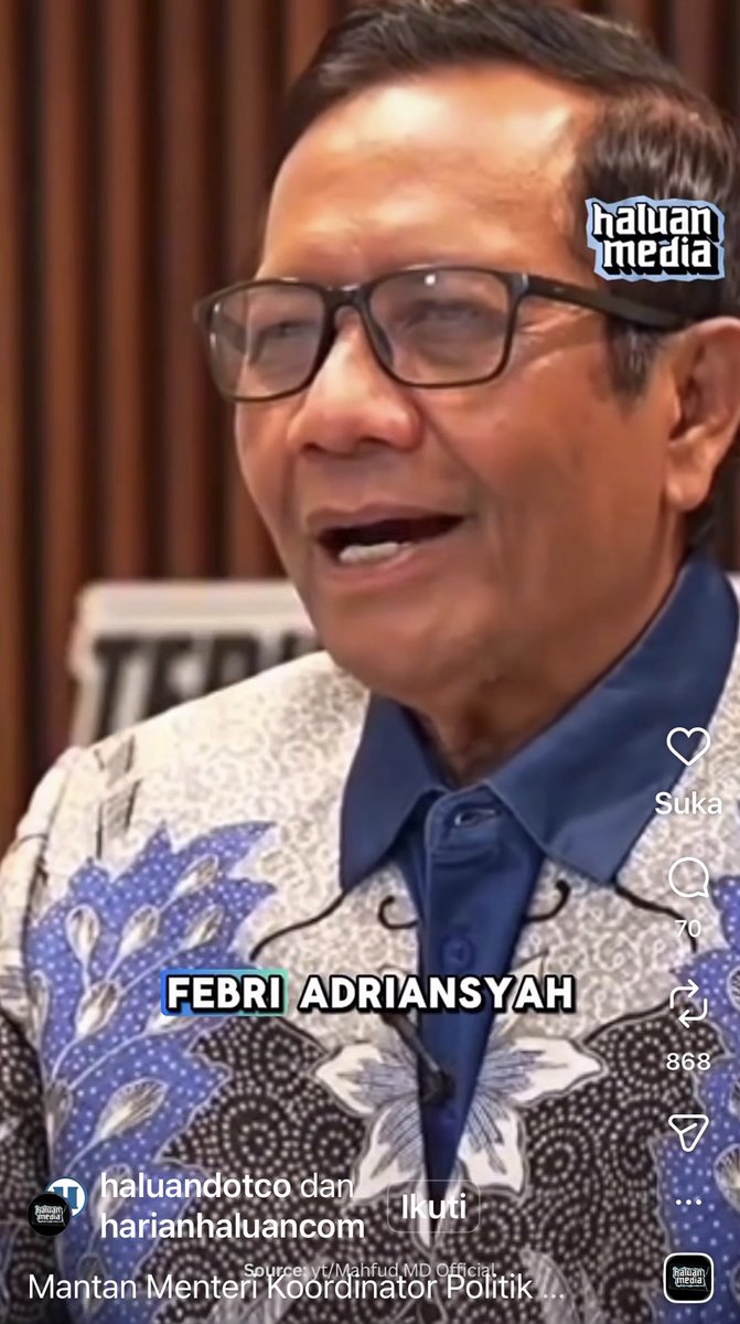 susno2g's tweet photo. Begini 3 skenario perkara eks Jampidsus FA menurut Prof Mahfud MD ; tapi ingat sekuat apapun intervensi , kekuatan rkyt sbg pemilik negeri ini sngt hebat tak terbendung ;
 https://t.co/kfqEfo9LSZ https://t.co/H4Nwkt7RIg
