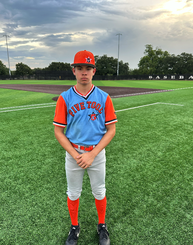FiveToolTexas's tweet photo. F: Five Tool Players 2028 Orange 5, @txcamobaseball 16U 5
PoG: Steel De Leon 1-2, RBI, 2R, BB | 2 IP, 4K
Hitter: Caleb McConnell 1-1, R, 2 BB https://t.co/tcCJjeaiXv