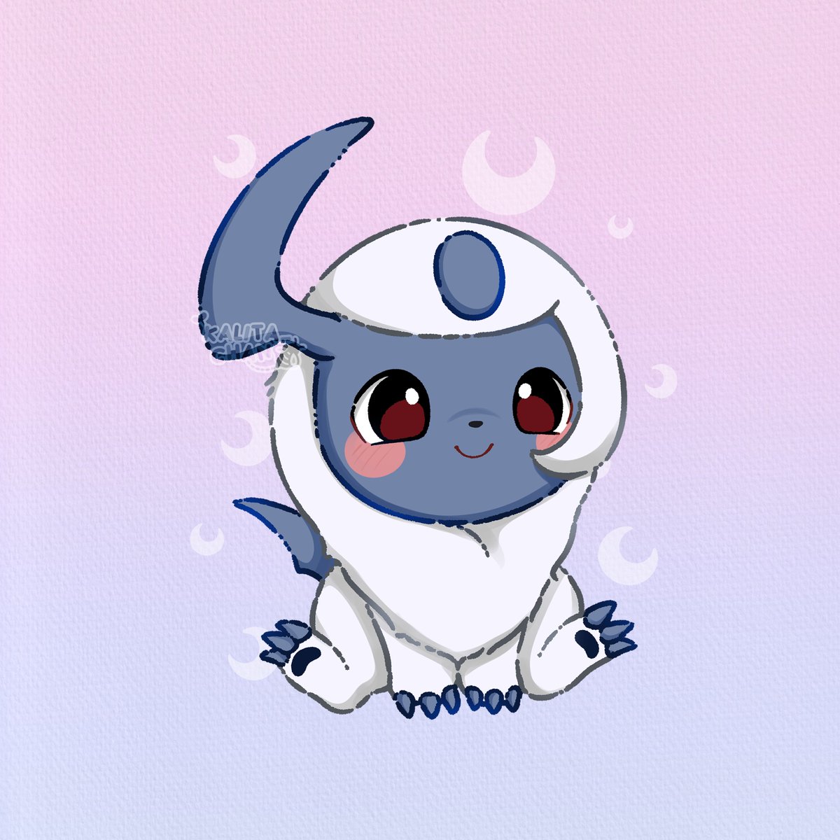 kalita_chan's tweet photo. Cute Absol 🌑 https://t.co/8ITIKAyDsA