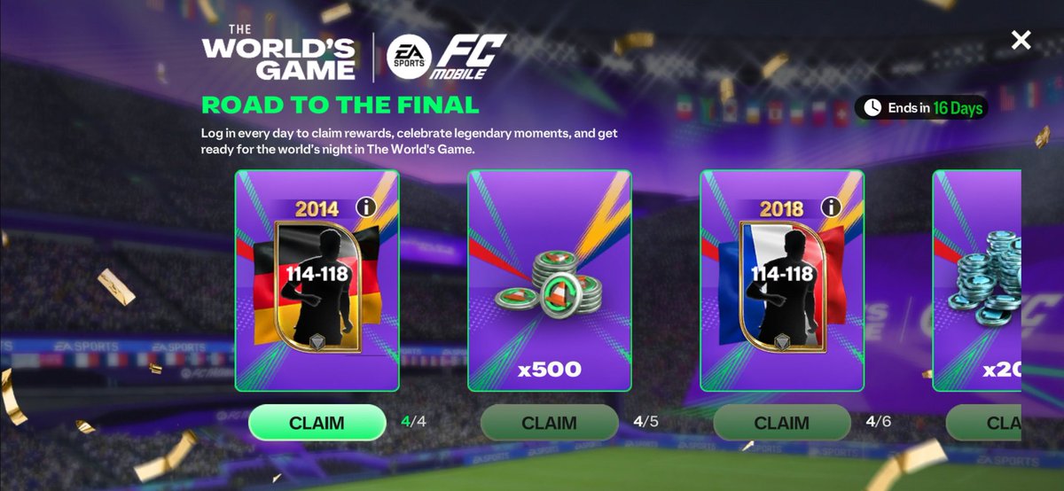 FC Mobile Universe tweet media