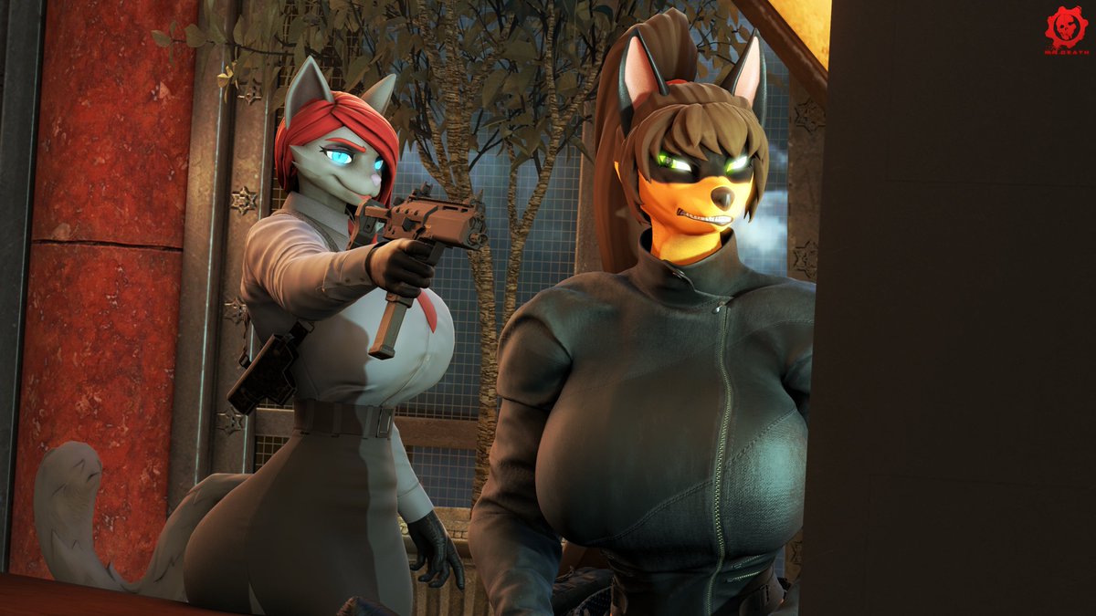 MR_Death95's tweet photo. “𝕿𝖍𝖊 𝕶𝖎𝖑𝖑𝖊𝖗 𝖆𝖓𝖉 𝖙𝖍𝖊 𝕿𝖍𝖎𝖊𝖋”
Michelle belongs to my good friend @goncheeto
Lucy belongs to @UncleIroh609
Models designed by my good friend @WolfGal_W_Horns 
#SFM #SourceFilmmaker #OC #OriginalCharacter #FurryAnthro #FurryOC #FurryGirl https://t.co/jowxRqXNo8