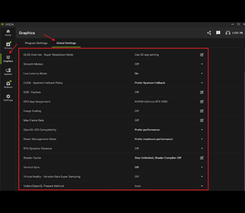 RyloTweaks's tweet photo. 🚨NVIDIA Users

You MIGHT be trolling your FPS if you haven’t changed these settings yet⬇️ https://t.co/Xj78nxdeQ3
