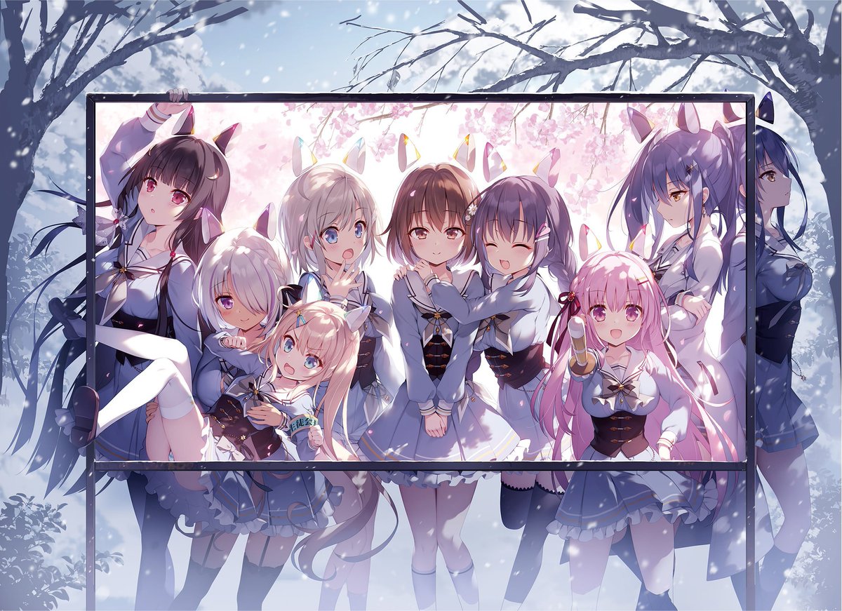 ErogeAreAlive's tweet photo. [Official TL] Fuyukuru. - Winter winds, adieu? releases on September 10

A winter-themed spiritual successor to Harukuru

It follows a new cast of characters and a female protagonist at an isolated school for immortal girls, where daily life is disrupted by a sudden murder case https://t.co/XVVcCMXH8G
