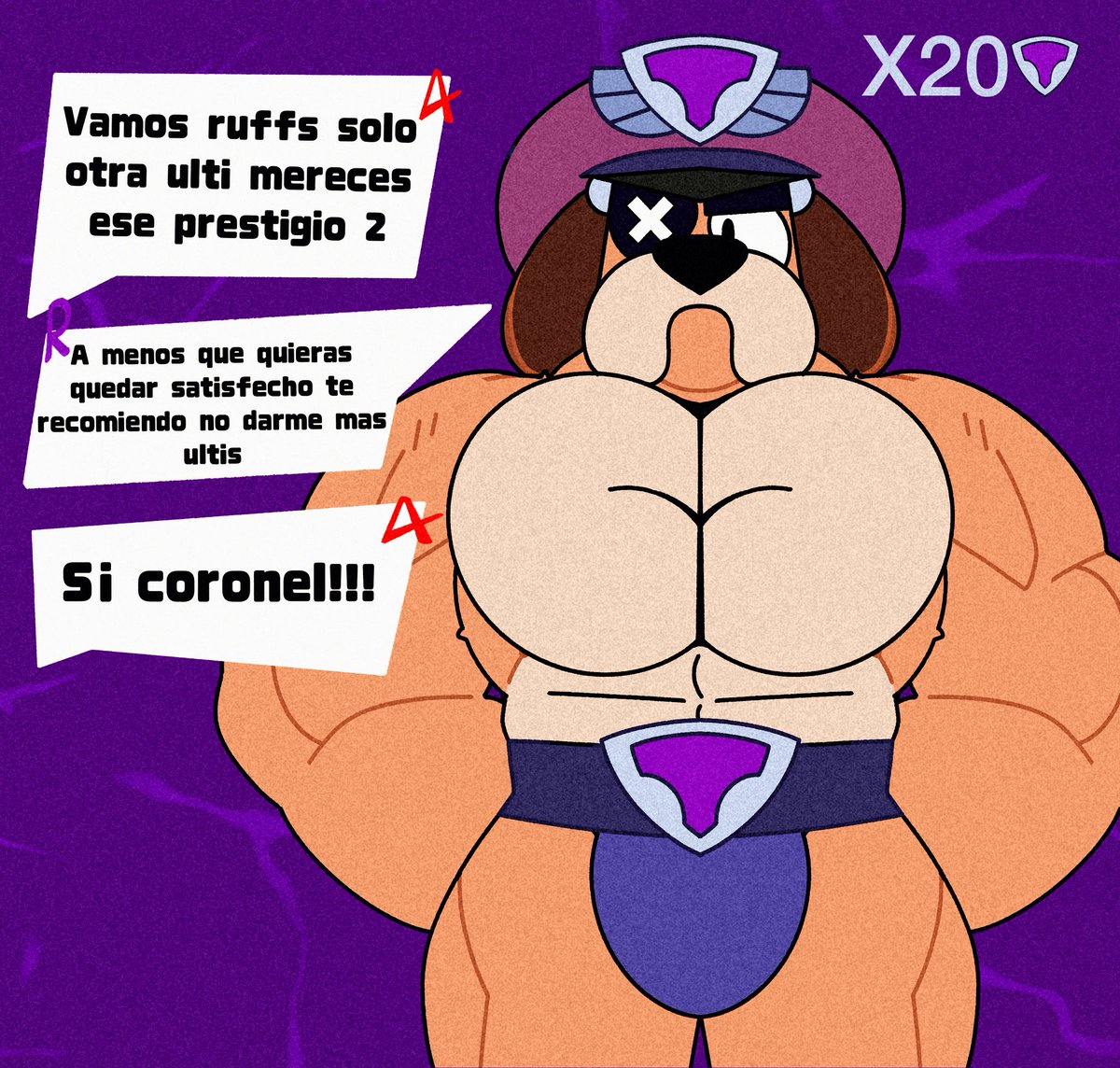 ALTSTARBS's tweet photo. Me encanta ser el pequeño recluta del enorme coronel
#BrawlStarsArt18 #fanartㅤㅤㅤㅤ https://t.co/4yrWLOukiG