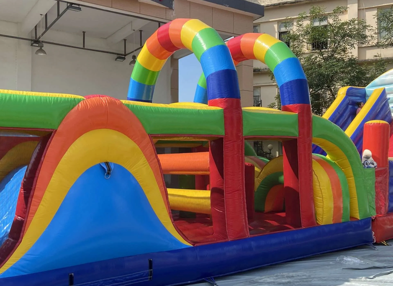 Jazzmai's tweet photo. Two crowd favorites. One sweet deal. 🔥
🍄 Smurfs Slide + 🌈 Rainbow Obstacle Course — on SALE now.
Limited stock. Factory-direct. Ships worldwide.
Grab it 👇
👉 https://t.co/XnK5oGQLPY
#InflatableSale #KidsParty #PartyRental #SummerDeals #XiangHeInflatables https://t.co/ZBBAxGEGCu
