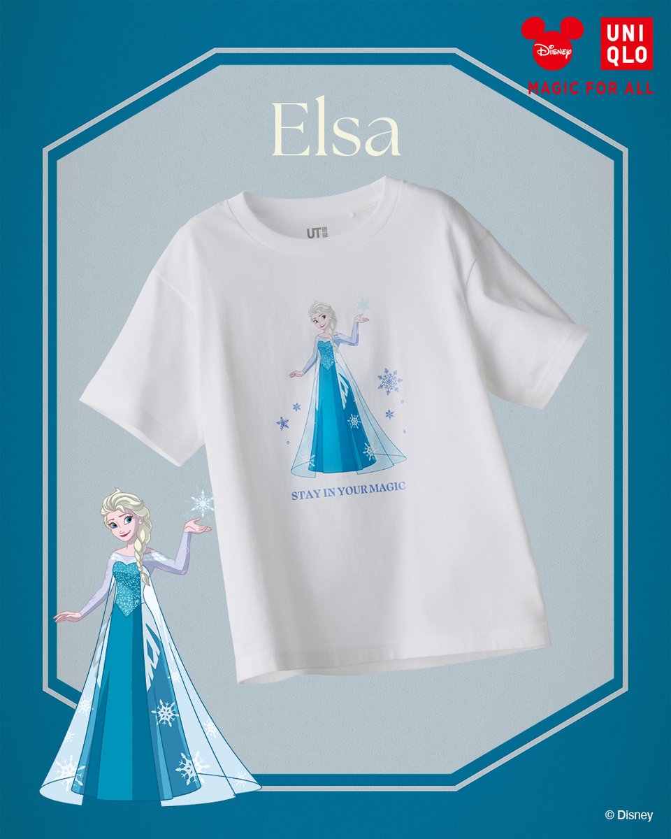 UNIQLO_JP's tweet photo. 【新作登場】
KIDS マジック フォー オール アイコンズ UT

ディズニープリンセスとディズニー映画「アナと雪の女王」のヒロインたちが大集合！
https://t.co/rmrNPvJEXT
※一部店舗商品 https://t.co/4zFKnuzgXK