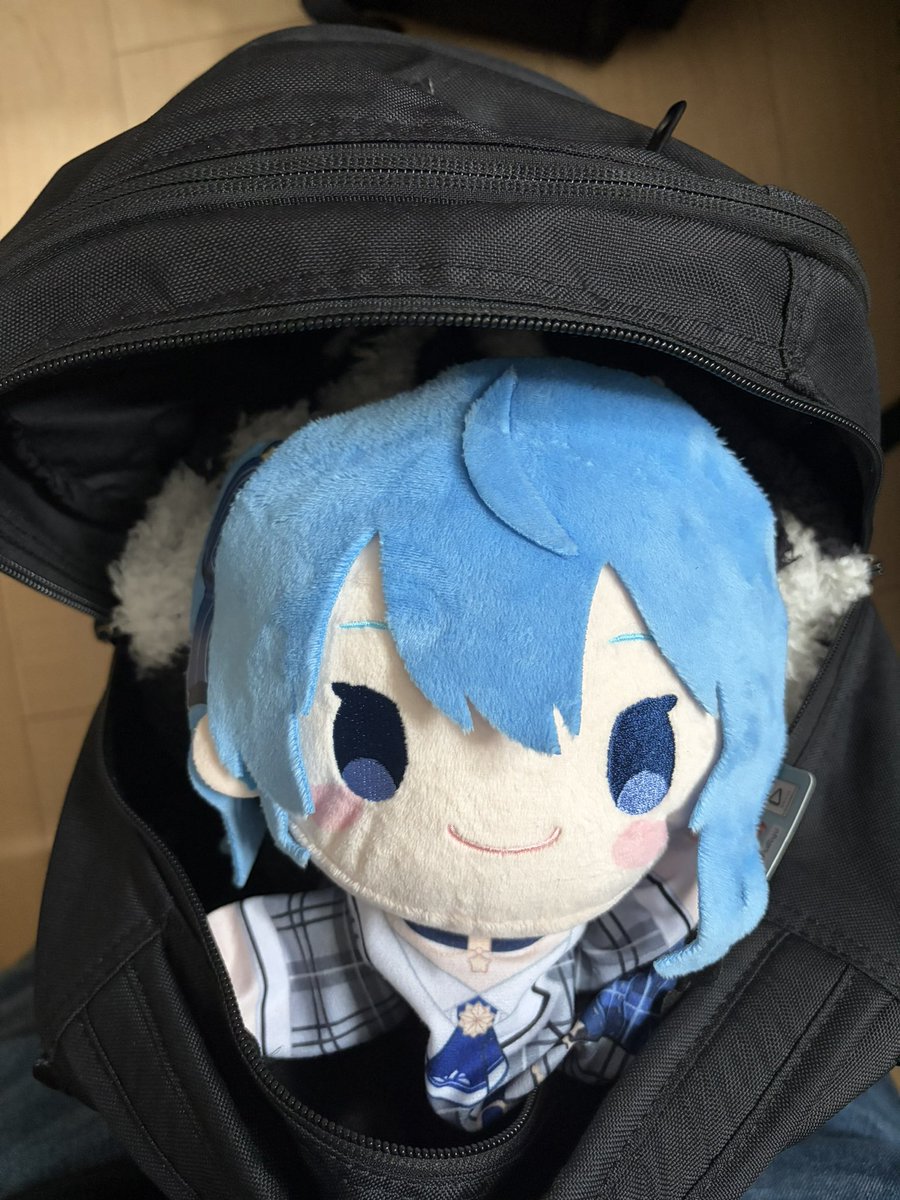 aizen_hei's tweet photo. 書類提出終わったのでボチボチ梅田やら日本橋に向かってすいちゃんのぱじゃまぱーてぃーに行きます
使い倒してるモケモケの冬用ジェラピケのパジャマをリュックに入れたらぱんぱんになったすい… https://t.co/n5UNFoz8h6