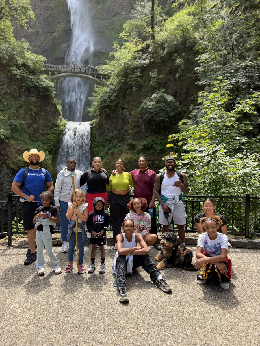 OutreachElite's tweet photo. Multnomah Falls Field Trip 7/11/2026 

 “Sometimes the greatest gift you can give a young person isn’t money it’s exposure. New places, new people, and new experiences can unlock dreams they never knew were possible. 

#SaveOneKidAtATime https://t.co/EHRhVcCTQi