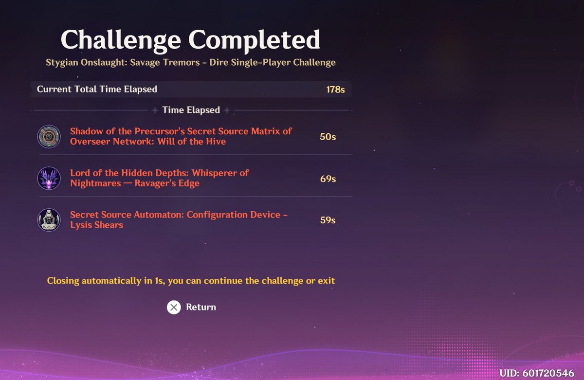 StSeph's tweet photo. I trimmed my times down in Stygian Onslaught! My first time ever getting the glow version of the skins! I don’t care about them, but it’s been fun to do. I’ve cleared every Dire except the debut as BP+Welkin (1.0 player) https://t.co/1ioOIlDd5N
