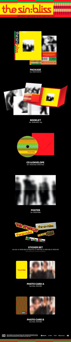 enhypenupdates's tweet photo. Regular Ver. (Take 1, Take 2, Take 3, Take 4)

• PACKAGE : 4 versions / 1 type per version • BOOKLET : 4 versions / 1 type per version • CD : 4 versions / 1 type per version • CD ENVELOPE : 4 versions / 1 type per version • POSTER : 4 versions / 1 type per version • STICKER SET : 1 version / 1 set of 5 types • PHOTO CARD A : 4 versions / 1 type out of 6 per version • PHOTO CARD B : 4 versions / 1 type out of 6 per version

@ENHYPEN_members @ENHYPEN #ENHYPEN #엔하이픈