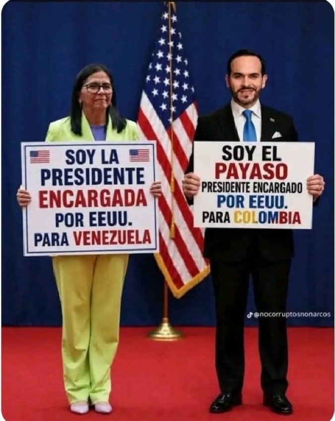 albertomp1968's tweet photo. @ElPensador75 Total, el régimen de #Trump fraguó el más abominable fraude para poner al espurio y reptil @ABDELAESPRIELLA en la presidencia y así usarlo y manejarlo como hizo con el narcotraficante #Juan_Orlando_Hernandez de Honduras https://t.co/9Df1N3uXQh