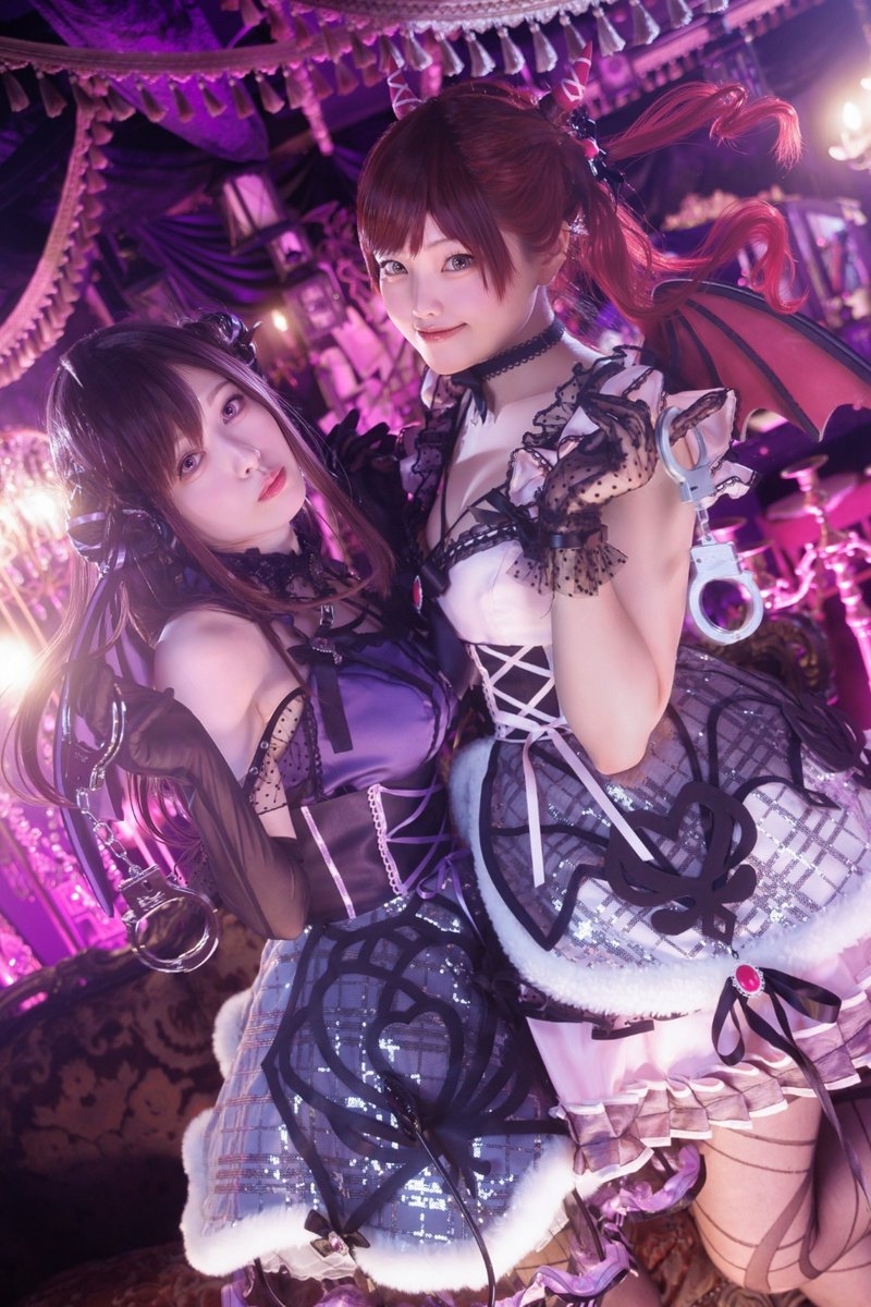 camelliacos's tweet photo. #cosplay

THEIDOLM@STER SHINY COLORS    

                 キャスコレ
～ヤキモチかわいい女の子~

月岡 恋鐘&amp;大崎 甘奈

Photo @simunacanon
#20260711魅惑の小悪魔たち https://t.co/dIxoaac7xu