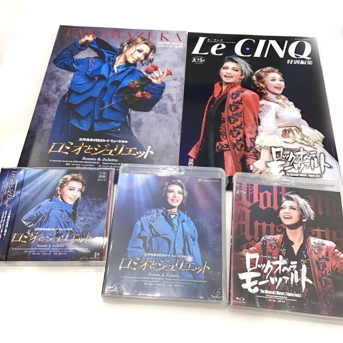 ロックオペラモーツァルト　CD 宝塚　礼真琴 宝塚アン 日比谷店】 #礼真琴 さん主演✨星組 🌟『ロックオペラ