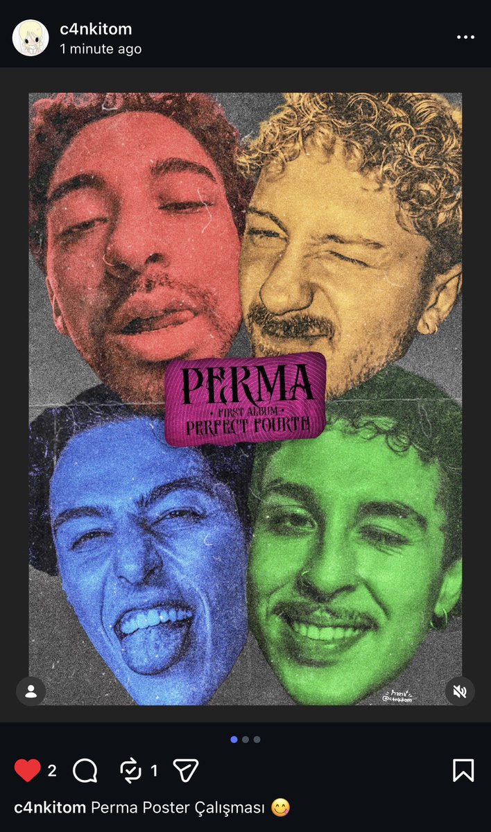 shamommyy's tweet photo. @c4nkitom bu kız bir çok şey yapıyor ve hepsinde çok başarılı??? öyle ai falan değil bu kez el yapımı poster #permapatidebut https://t.co/KTeBnUwf9W