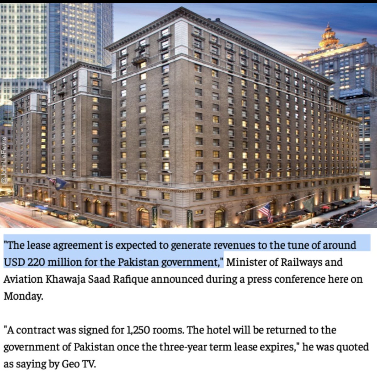 bluelivesmtr's tweet photo. The ultimate BETRAYAL!  Did you know that American taxpayers shelled out $220 million to turn the Roosevelt Hotel into a luxury processing center for illegal immigrants for nearly four years?!?!

The government of Pakistan owns the property, and the arrangement was reportedly tied to a larger $1.1 billion IMF bailout package meant to keep Pakistan from defaulting on its debts.

Inside, illegal aliens had their own National Guard presence, lawyers, interpreters, caseworkers, and even dedicated nurses to help pregnant women deliver babies on American soil for instant birthright citizenship.

The entire operation was littered with presence and criminal activity from the Venezuelan gang Tren de Aragua inside the shelter.

Before this deal, the once-iconic hotel had sat empty since 2020, struggling with low occupancy and in desperate need of repairs.

The scale of waste and the priority given to illegal aliens over American citizens exposed exactly why border security must come first.

#BorderInvasion #TaxpayerBetrayal