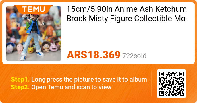 ruffy_tw's tweet photo. 15cm/5.90in Anime Ash Ketchum Brock Misty Figure Collectible Model Statue Toy Gift. Perfect Desktop Accessory, Ideal for Collection And Gifting.
🎉 Coupon price[ARS18.369]
👉 item link: https://t.co/4tbC2ksrfa https://t.co/EdLIJoNxcS