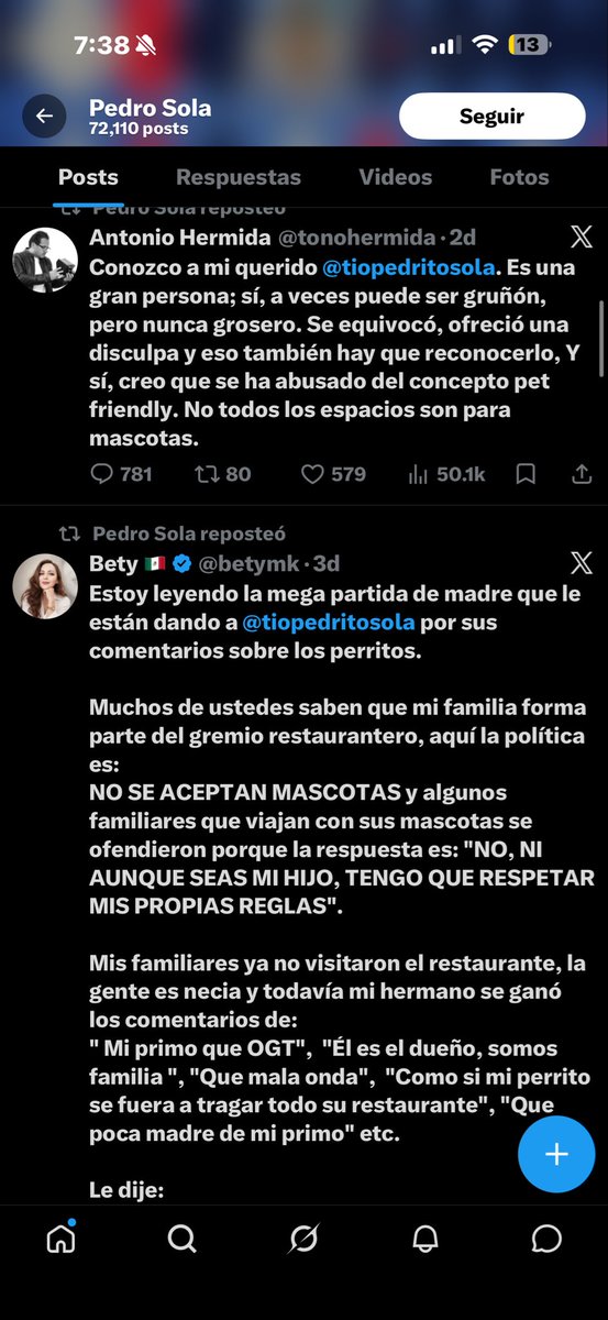 AntiProgresMx's tweet photo. Aquí se evidencia como el asesino de @tiopedritosola lejos de arrepentirse como dice en su falsa disculpa busca legitimarse con estos retuits.

Incitar a envenenar a los que son nuestra familia no es gracioso.

@peta @RicardoMonrealA @VerdeCDMX @ChuchoSesmaPVEM @WOAH @Azteca https://t.co/NG6R7lXBKQ