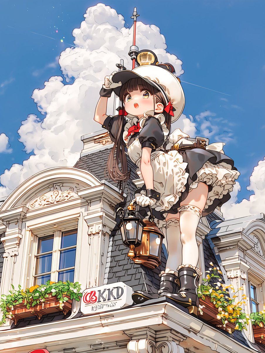 神出鬼没のメイドちゃん