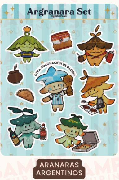 furinuwi's tweet photo. la próxima vez que ferie les aviso xq tengo todavía una banda de merch de gnsh, incluyendo algunas de estas planchitas :-) ! https://t.co/G71YXuMsK2