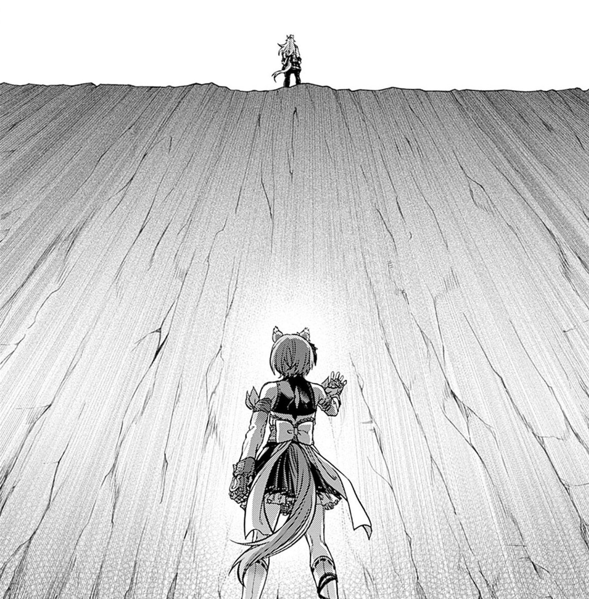 MakishimaSh0ug0's tweet photo. Uma Musume Cinderella Gray Cap 187

"Lamento no haber sido una digna rival... y lamento... haberte dejado cargar con todo esto tú sola
Esta vez quiero estar a tu nivel, para poder estrechar tu mano derecha. Incluso si eso significa usar el camino que ellas labraron" https://t.co/nCz1ywtsRG