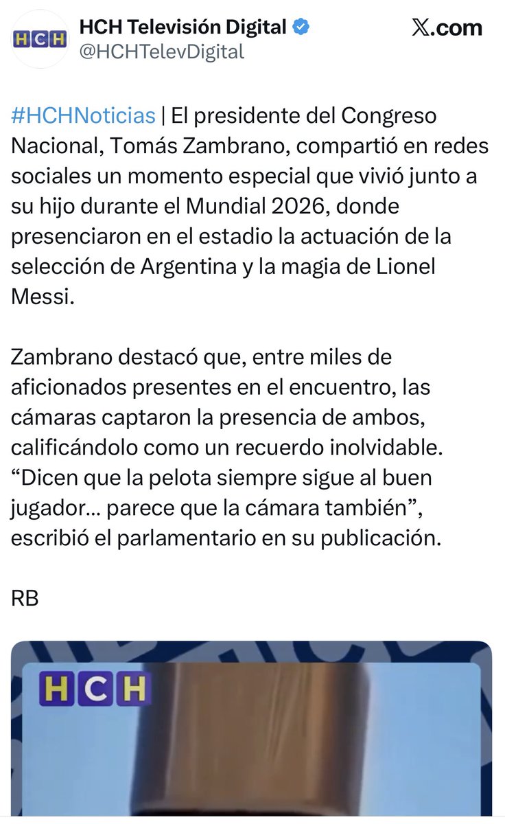 AguilarDassaev's tweet photo. Cuando Luis Redondo asistía a los partidos de la selección hondureña, los medios lo atacan 3 días. Zambrano va a ver a Argentina en un mundial, y los medios le limpian la cara. La publicidad se vende por rating, no debería vender el criterio periodístico. https://t.co/qdqAG1aXJc
