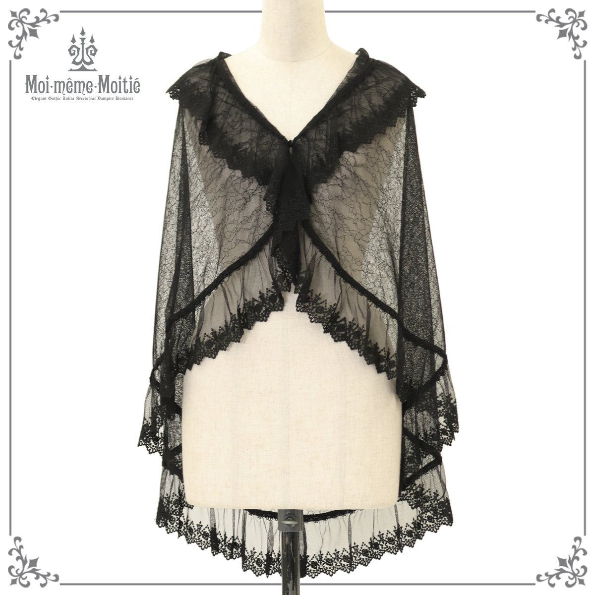 発売中】 ○Rose Gardenレースベール＆ケープ2Way 16,500 JPY