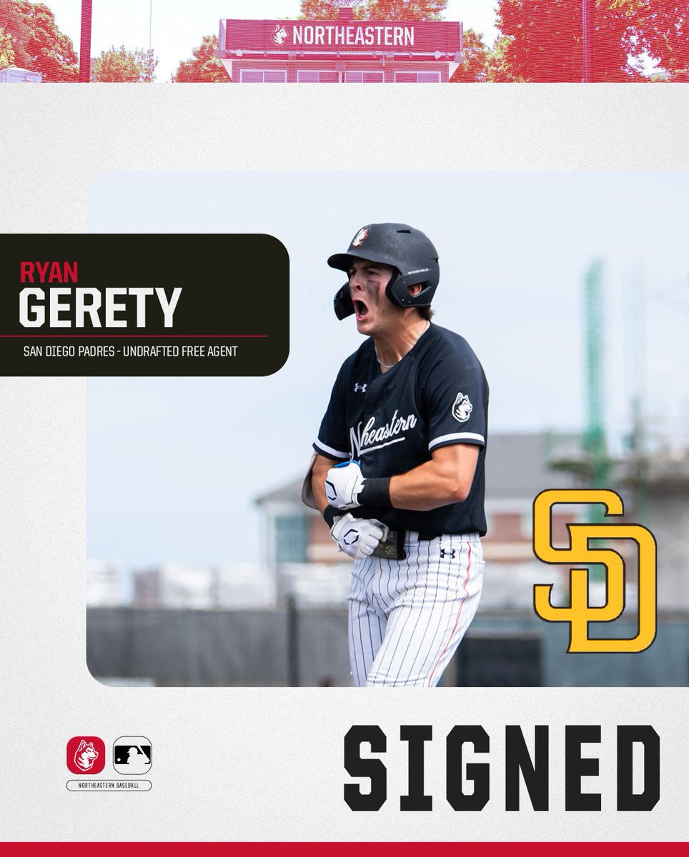 GoNUbaseball's tweet photo. Another Husky joins the pro ranks 🫡 

Congrats, @GeretyRyan ! https://t.co/a2oEkdI14p