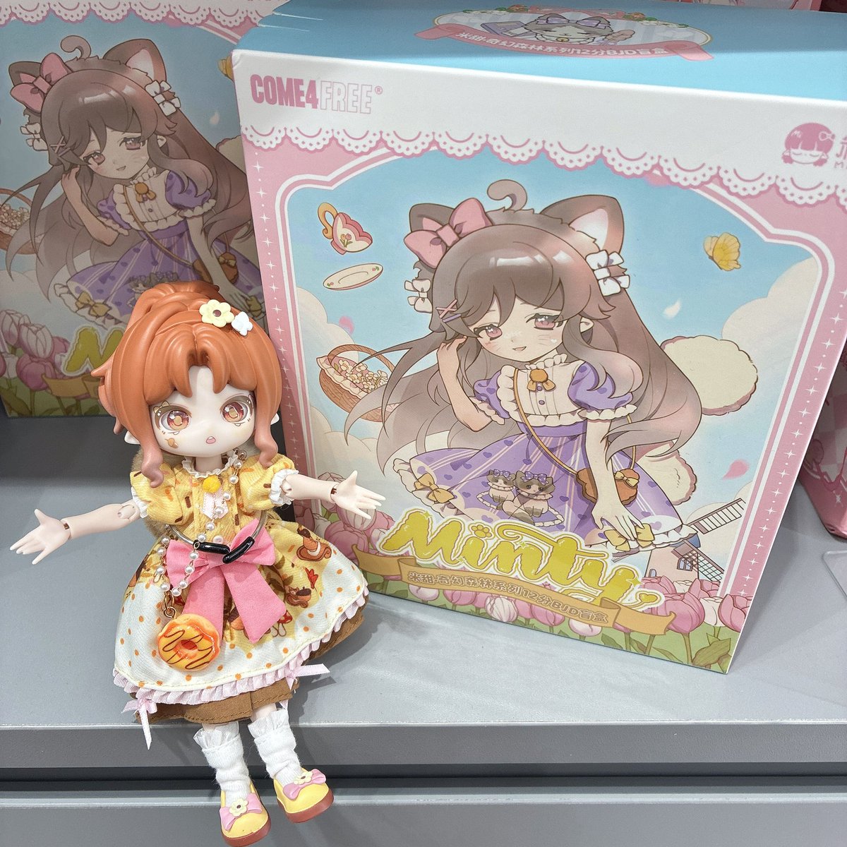 TOPTOY_ikbsc's tweet photo. ꉂꉂ📢 再入荷 

人気のMinty ファンタジーの森シリーズのブラインドドールが少量ですが再入荷しましたᐡɞ̴̶̷ ‧̫ ɞ̴̶̷ᐡ꒱⊃🪄✩

#toptoy #ブラインドドール https://t.co/FTvFqkGetr