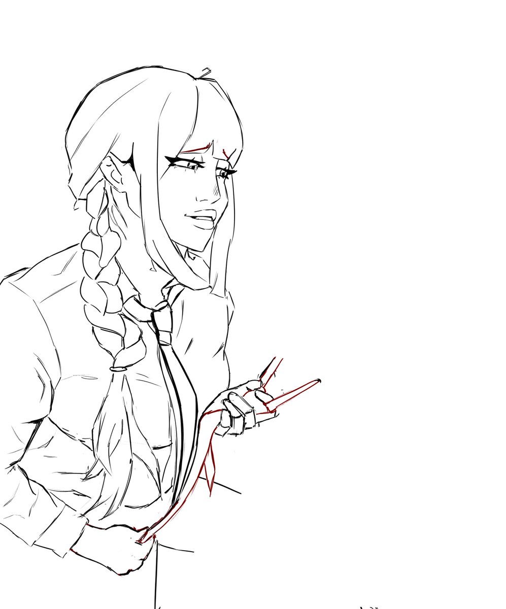 majorartnt's tweet photo. Estoy rehaciendo una collab y me dio por hacer una comparativa (en espacial por como hacia los sketches antes xd). Ustedes me dicen si se nota la mejoría. #artprogress #drawthisagain

Antes//Despues https://t.co/t8gTmDx9vw
