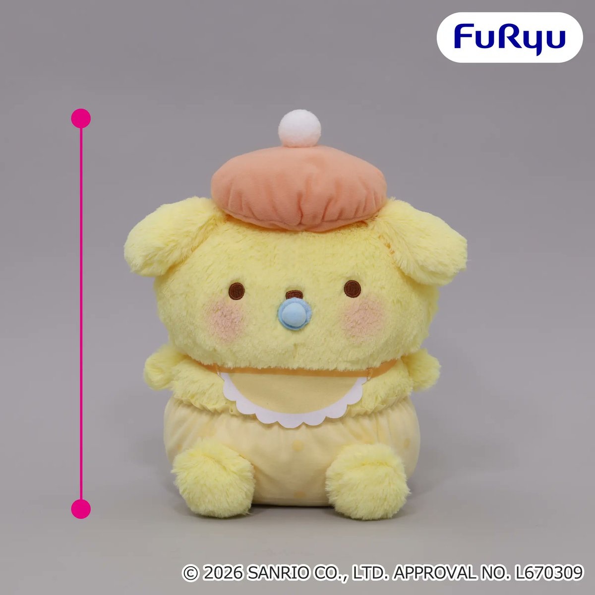 sanrio_oshikatu's tweet photo. ＼⚠️まもなく入荷⏰📣／
『ポムポムプリン ベビーエンジェルBIGぬいぐるみ』
明日7/14(火)よりクレーンゲームに登場👶🍼💛
オンクレ各種はこのあと0時入荷⏰
挑戦予定の人はスタンバイしてね🙆‍♀️

✅オンクレ取り扱いはこちら👇

🔗カプとれ
https://t.co/6Hwp3gKoNs
無料新規登録で500円相当分の遊べるポイントがもれなくもらえる！

✅取扱店舗の確認はこちら
https://t.co/fAlhDuiBPq

#サンリオキャラクターズ #ポムポムプリン #pr