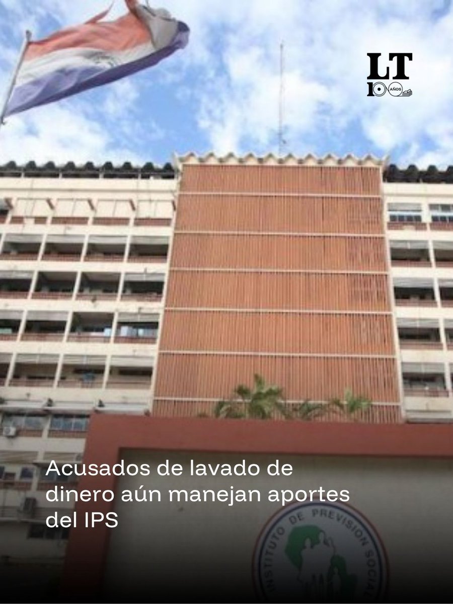 TribunaParaguay's tweet photo. Acusados de lavado de dinero aún manejan aportes del IPS

Las auditorías revelaron irregularidades en la administración de G. 828.800 millones en el contrato de fideicomiso entre el IPS y el banco Atlas. Mientras directivos del ente fiduciario aguardan juicio oral por lavado de dinero, continúan administrando millonarios recursos provenientes de los aportes obrero-patronales.

https://t.co/R45DV1EXsu

#LaTribuna #LaTribunaParaguay